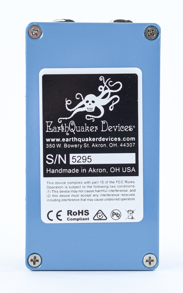 Earthquaker Devices the Warden V2 Optical Compressor | The